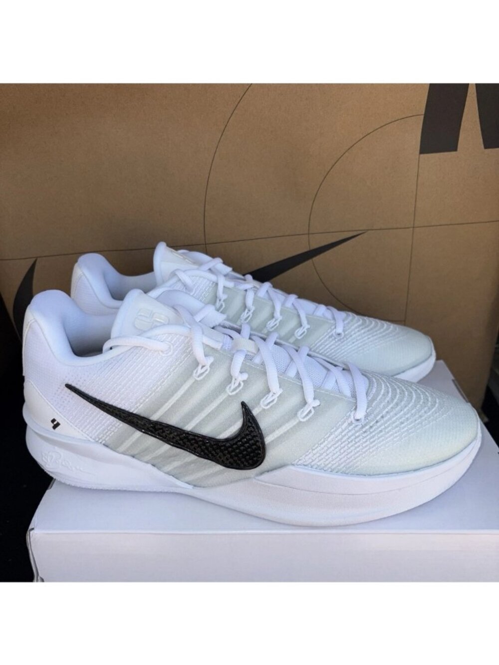 NEW Nike By You Sabrina 3 White Black IO7548-900 Men's Size 10